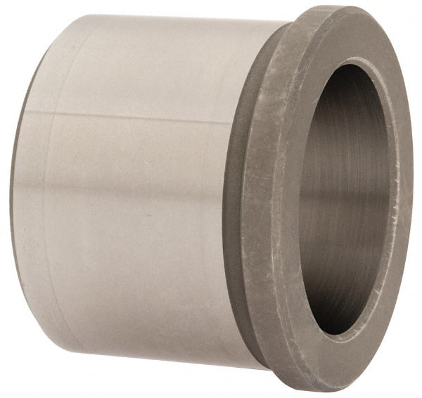 Gibraltar - 1-1/4" ID x 1-3/8" OAL, Steel, Die & Mold Shoulder Bushing - Shoulder, 1-5/8" Bottom OD, 1.802" Top OD - Exact Tooling