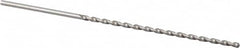 Accupro - 1/16" 130° Parabolic Flute Vanadium High Speed Steel Taper Length Drill Bit - Exact Tooling