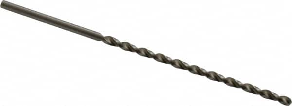 Accupro - #31 130° Parabolic Flute Vanadium High Speed Steel Taper Length Drill Bit - Exact Tooling