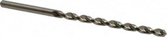 Accupro - 19/64" 130° Parabolic Flute Vanadium High Speed Steel Taper Length Drill Bit - Exact Tooling