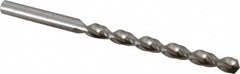 Accupro - 15/32" 130° Parabolic Flute Vanadium High Speed Steel Taper Length Drill Bit - Exact Tooling