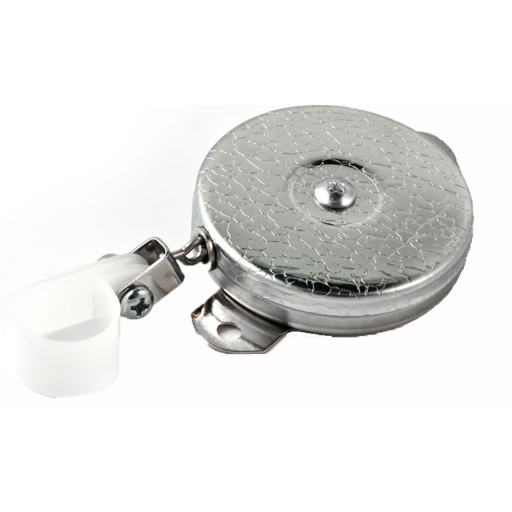 Key-Bak - Key Control; Type: Retractable Tool Holder ; Number of Keys: 15 ; Color: Chrome ; Width (Inch): 1 - Exact Tooling