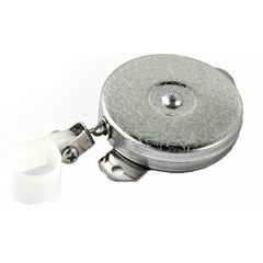 Key-Bak - Key Control; Type: Retractable Tool Holder ; Number of Keys: 15 ; Color: Chrome ; Width (Inch): 1 - Exact Tooling