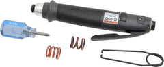 Ingersoll-Rand - 1/4" Bit Holder, 1,000 RPM, Inline Handle Air Screwdriver - 3 to 40 In/Lb Torque, 16 CFM - Exact Tooling