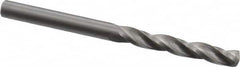 Guhring - 4.1mm 150° Solid Carbide Jobber Drill - Bright Finish, Right Hand Cut, Spiral Flute, Straight Shank, 55mm OAL, Standard Point - Exact Tooling