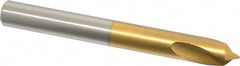 Guhring - 10mm Body Diam, 90°, 89mm OAL, High Speed Steel Spotting Drill - Exact Tooling