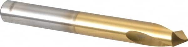 Guhring - 10mm Body Diam, 120°, 89mm OAL, High Speed Steel Spotting Drill - Exact Tooling