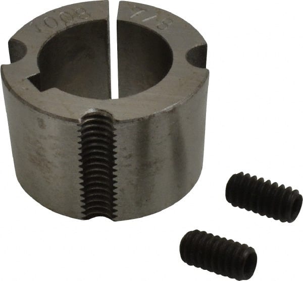 Browning - 7/8" Bore, 1/4 x 1/2 Thread, Tapered Lock Sprocket Bushing - Exact Tooling
