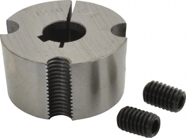 Browning - 5/8" Bore, 3/8 x 5/8 Thread, Tapered Lock Sprocket Bushing - Exact Tooling