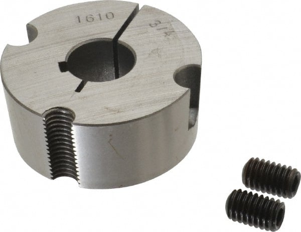 Browning - 3/4" Bore, 3/8 x 5/8 Thread, Tapered Lock Sprocket Bushing - Exact Tooling