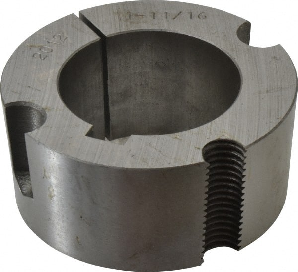 Browning - 1-11/16" Bore, 7/16 x 7/8 Thread, Tapered Lock Sprocket Bushing - Exact Tooling