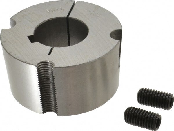 Browning - 1-1/2" Bore, 1/2 x 1 Thread, Tapered Lock Sprocket Bushing - Exact Tooling