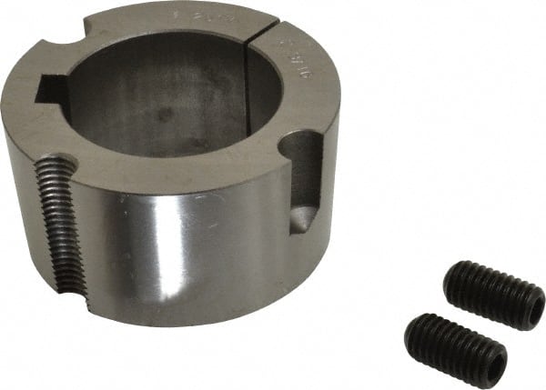 Browning - 2-3/16" Bore, 1/2 x 1 Thread, Tapered Lock Sprocket Bushing - Exact Tooling