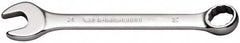 Facom - 6mm 12 Point Offset Combination Wrench - 15° Offset Angle, 3-9/16" OAL, Steel, Satin Finish - Exact Tooling