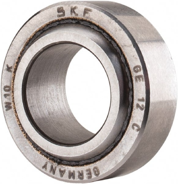 SKF - 12mm Bore Diam, 2,565 Lb Dynamic Capacity, Spherical Plain Bearing - 6,413 Lb Static Load Capacity - Exact Tooling