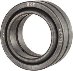SKF - 30mm Bore Diam, 13,950 Lb Dynamic Capacity, Spherical Plain Bearing - 69,750 Lb Static Load Capacity - Exact Tooling