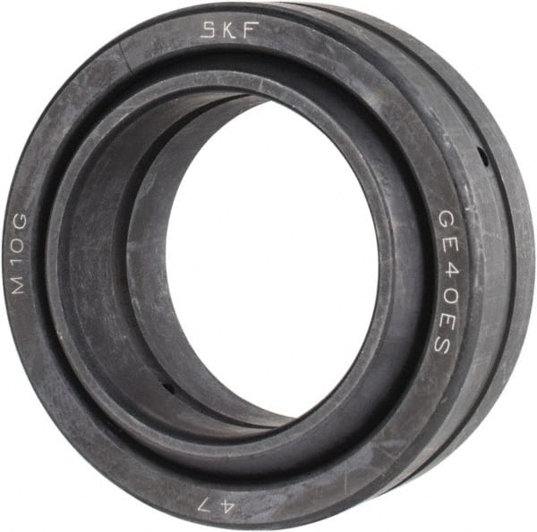 SKF - 40mm Bore Diam, 22,500 Lb Dynamic Capacity, Spherical Plain Bearing - 112,500 Lb Static Load Capacity - Exact Tooling