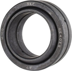 SKF - 40mm Bore Diam, 22,500 Lb Dynamic Capacity, Spherical Plain Bearing - 112,500 Lb Static Load Capacity - Exact Tooling