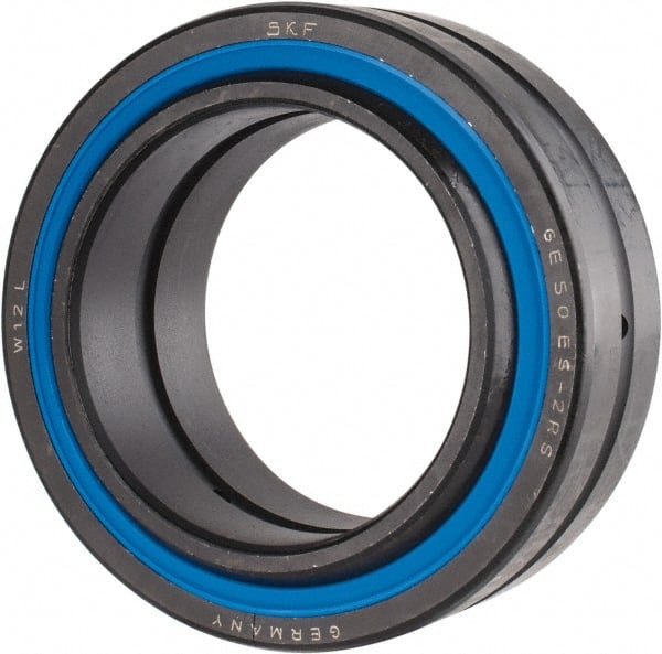 SKF - 50mm Bore Diam, 35,100 Lb Dynamic Capacity, Spherical Plain Bearing - 175,500 Lb Static Load Capacity - Exact Tooling