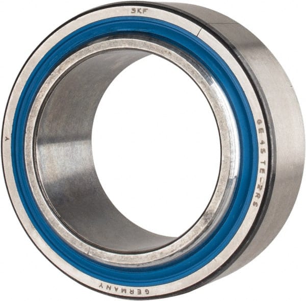 SKF - 45mm Bore Diam, 40,500 Lb Dynamic Capacity, Spherical Plain Bearing - 81,000 Lb Static Load Capacity - Exact Tooling