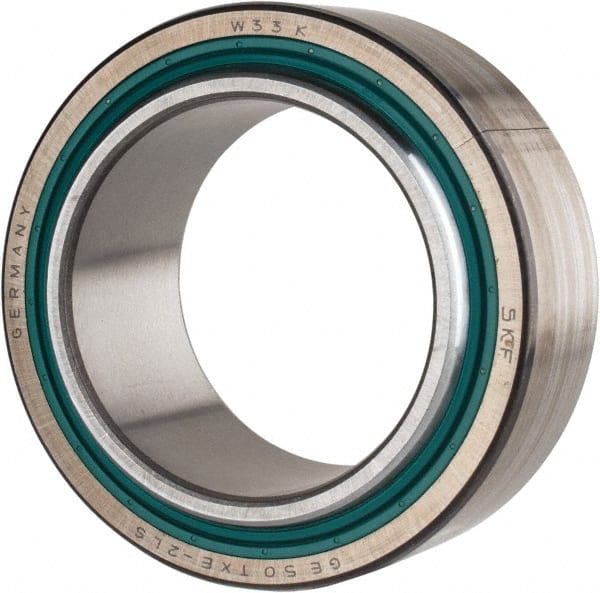 SKF - 50mm Bore Diam, 49,500 Lb Dynamic Capacity, Spherical Plain Bearing - 99,000 Lb Static Load Capacity - Exact Tooling