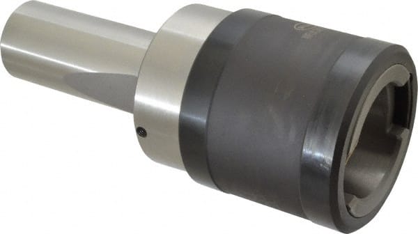 Bilz - 1-1/2" Straight Shank Diam Tension & Compression Tapping Chuck - 13/16 to 1-3/8" Tap Capacity, 3.78" Projection, Size 3 Adapter, Quick Change - Exact Tooling