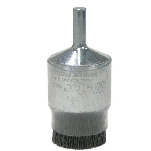 Burr-Rx 1″ Coated-Cup End Brush, .026/120CG Crimped Fill - Exact Tooling