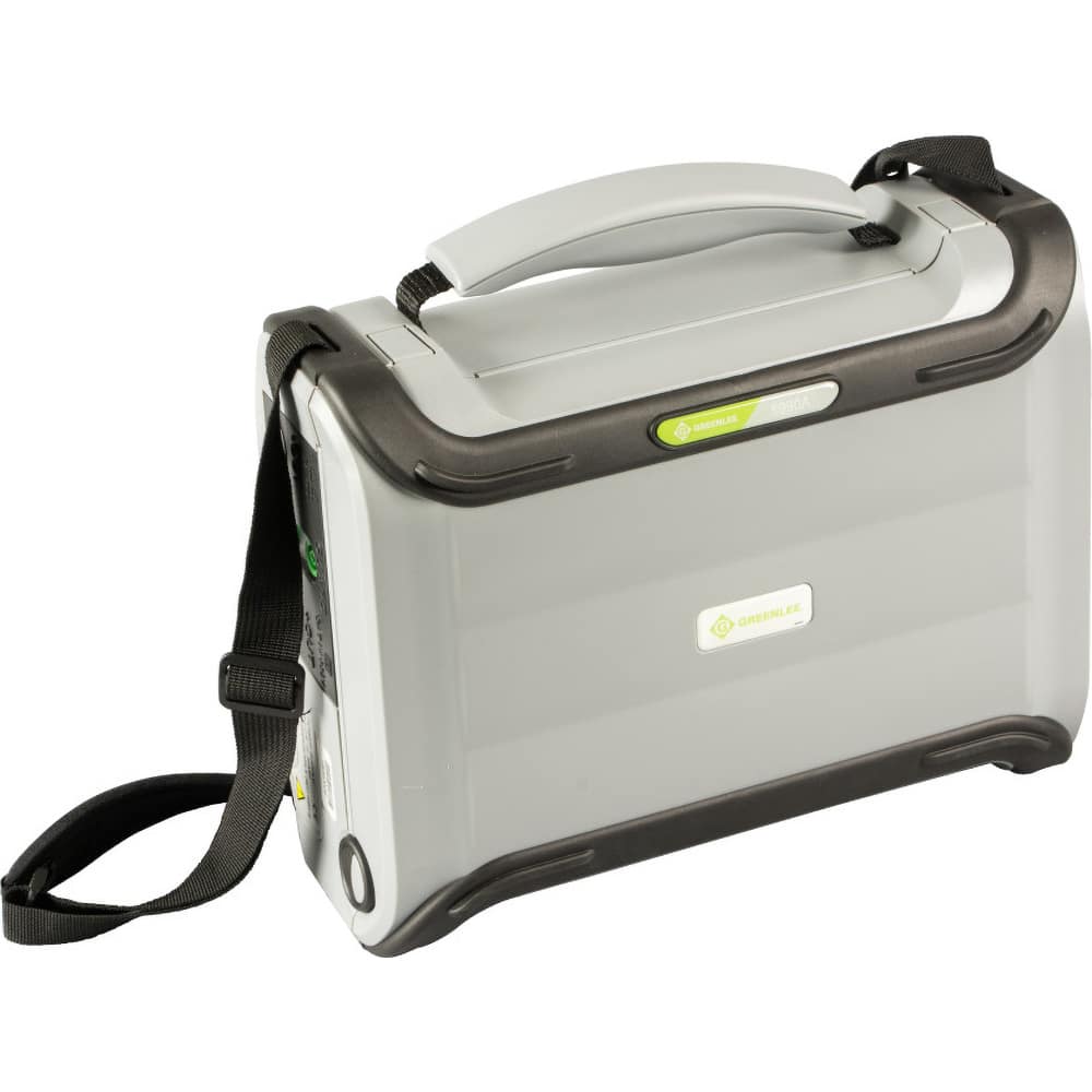 Greenlee - Electrical Insulation Resistance Testers & Megohmmeters; Display Type: LCD ; Power Supply: 7.2 V DC ; Resistance Capacity (Megohm): 999000 ; Maximum Test Voltage: 600 V ; Category Rating: CAT IV @ 600 V ; Accuracy ? (%): 5 kiloohm to 99.9 giga - Exact Tooling
