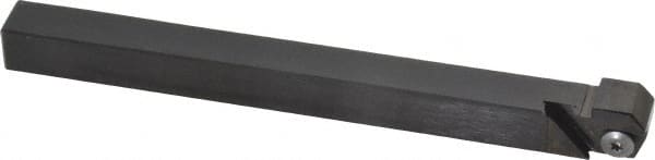 NTK - CTP, Right Hand Cut, 12mm Max Workpc Diam, CTP Insert, Indexable Cutoff Toolholder - 0.217 Max Depth of Cut, 3/8" Shank Width, 3/8" Shank Height, 120mm OAL - Exact Tooling