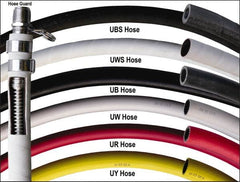 SuperKlean - 5/8" ID x 1.06" OD, 250 Working psi, White Hypalon Washdown Hose - 100' Long, 32 to 200°F - Exact Tooling
