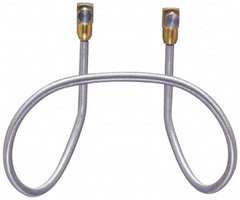 SuperKlean - Air & Water Hose Rack - Stainless Steel Bolts & Brass End Fittings - Exact Tooling