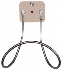 SuperKlean - Air & Water Hose Rack - Stainless Steel Bolts & End Fittings & Aluminum Plate - Exact Tooling