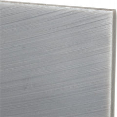 Made in USA - 1/4" Thick x 12" Wide x 1' Long, Polyethylene (UHMW) Sheet - Black, Oil-Filled Grade - Exact Tooling