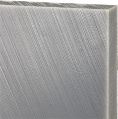 Made in USA - 1/2" Thick x 12" Wide x 1' Long, Polyethylene (UHMW) Sheet - Black, Oil-Filled Grade - Exact Tooling