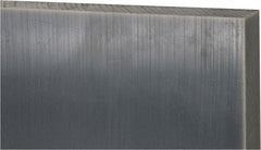 Made in USA - 1-1/2" Thick x 12" Wide x 1' Long, Polyethylene (UHMW) Sheet - Black, Oil-Filled Grade - Exact Tooling