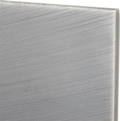 Made in USA - 1/4" Thick x 12" Wide x 3' Long, Polyethylene (UHMW) Sheet - Black, Oil-Filled Grade - Exact Tooling