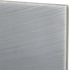 Made in USA - 1/4" Thick x 24" Wide x 2' Long, Polyethylene (UHMW) Sheet - Black, Oil-Filled Grade - Exact Tooling