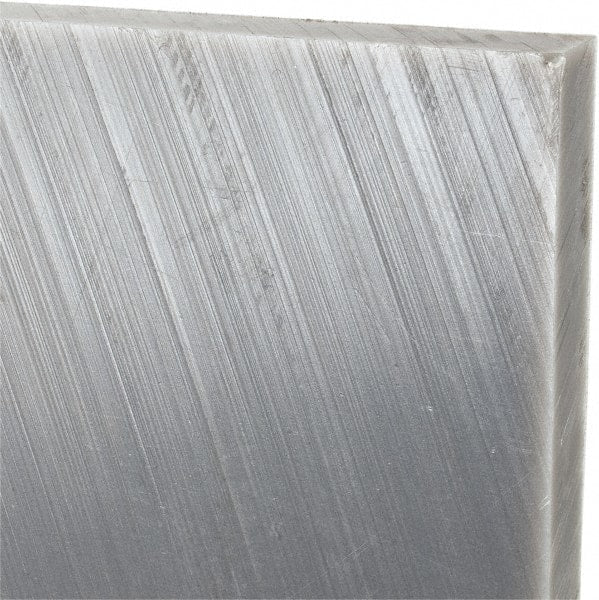 Made in USA - 3/8" Thick x 24" Wide x 2' Long, Polyethylene (UHMW) Sheet - Black, Oil-Filled Grade - Exact Tooling
