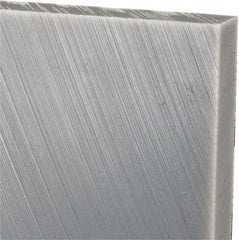 Made in USA - 1/2" Thick x 24" Wide x 2' Long, Polyethylene (UHMW) Sheet - Black, Oil-Filled Grade - Exact Tooling