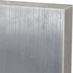 Made in USA - 3/4" Thick x 24" Wide x 2' Long, Polyethylene (UHMW) Sheet - Black, Oil-Filled Grade - Exact Tooling