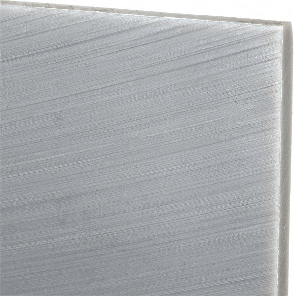 Made in USA - 1/4" Thick x 24" Wide x 3' Long, Polyethylene (UHMW) Sheet - Black, Oil-Filled Grade - Exact Tooling