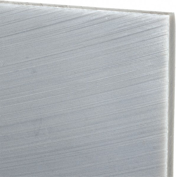 Made in USA - 1/4" Thick x 24" Wide x 4' Long, Polyethylene (UHMW) Sheet - Black, Oil-Filled Grade - Exact Tooling