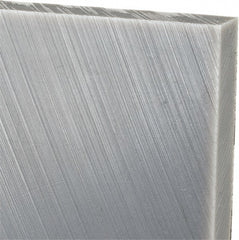Made in USA - 1/2" Thick x 24" Wide x 4' Long, Polyethylene (UHMW) Sheet - Black, Oil-Filled Grade - Exact Tooling