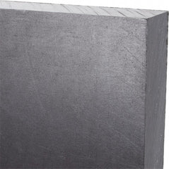 Made in USA - 3/4" Thick x 24" Wide x 3' Long, Polyethylene (UHMW) Sheet - Black, Antistatic Grade - Exact Tooling