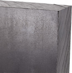 Made in USA - 3' x 24" x 1-1/2" Black Polyethylene (UHMW) Sheet - Exact Tooling