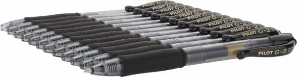 Pilot - Ball Tip Gel Roller Ball Pen - Black - Exact Tooling