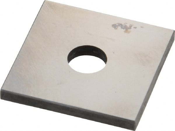 Value Collection - 0.1006" Square Steel Gage Block - Accuracy Grade 0, Includes NIST Traceability Certification - Exact Tooling