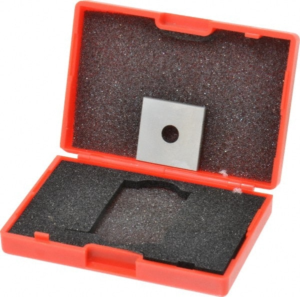 Value Collection - 0.102" Square Steel Gage Block - Accuracy Grade 0, Includes NIST Traceability Certification - Exact Tooling
