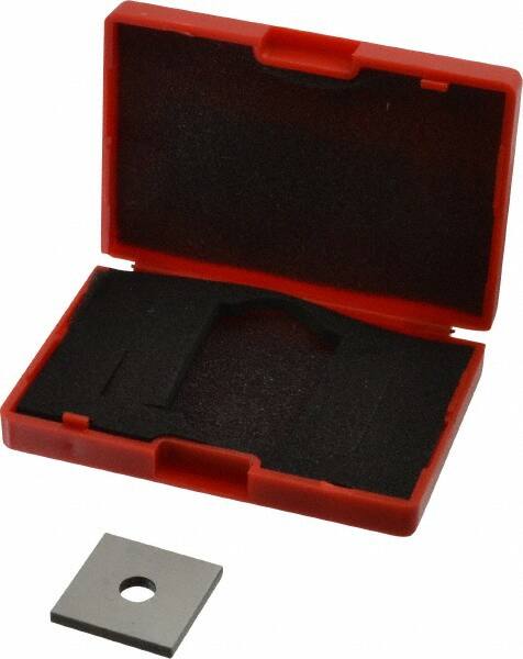 Value Collection - 0.105" Square Steel Gage Block - Accuracy Grade 0, Includes NIST Traceability Certification - Exact Tooling