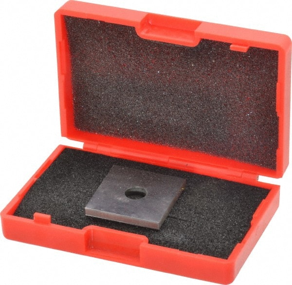 Value Collection - 0.108" Square Steel Gage Block - Accuracy Grade 0, Includes NIST Traceability Certification - Exact Tooling